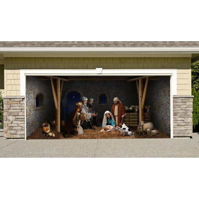 Panneau d'affichage de la Nativité