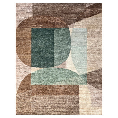 Contemporary Silk Rug