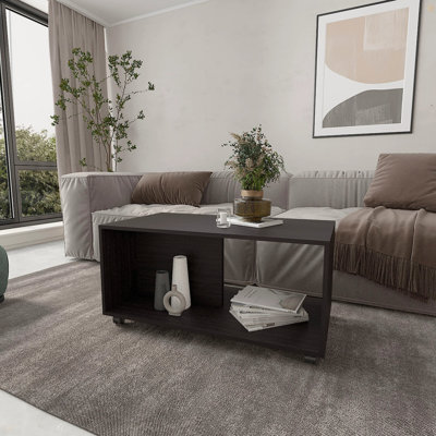 Table basse, mobile, une tablette, rectangulaire, salon