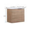 Base de meuble-lavabo simple 13 po fixée au mur seulement