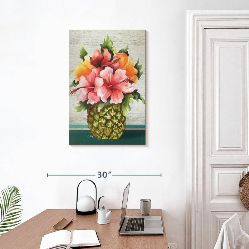 Bouquet Harnek Tropical, H 30 po x l 20 po