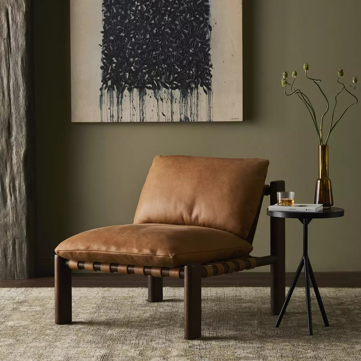 Farron Upholstered Slipper Chair