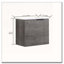 Meuble-lavabo flottant avec évier-891396097