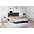 Size Floating Bed Frame With LED Lights And USB Charging,Modern Upholstered Platform LED Bed Frame,-401284130-401284156