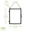 Nicola Spring - Hanging Metal Photo Frames-114190885-114190889-114190899