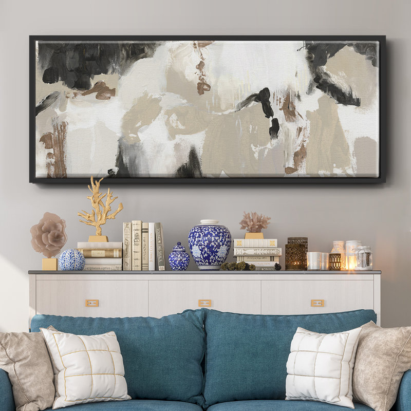Sandy Summer- Framed Canvas