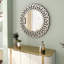 Crystal Round Wall Mirror Large Mirrors 86x86 cm