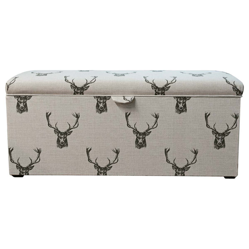 101.6cm Wide Rectangle Footstool Ottoman with Storage