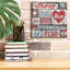 «Our Patriotic Love» par Art Licensing Studio, art mural sur toile