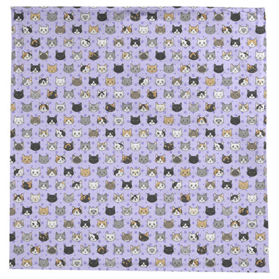 Nappe à motif chat kitty Avicia