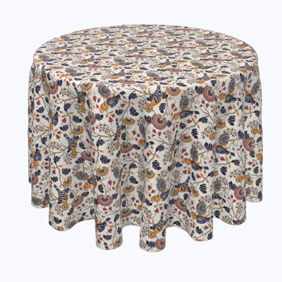 Bouchard Floral Round Tablecloth