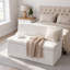 Upholstered Bench with Flip Top