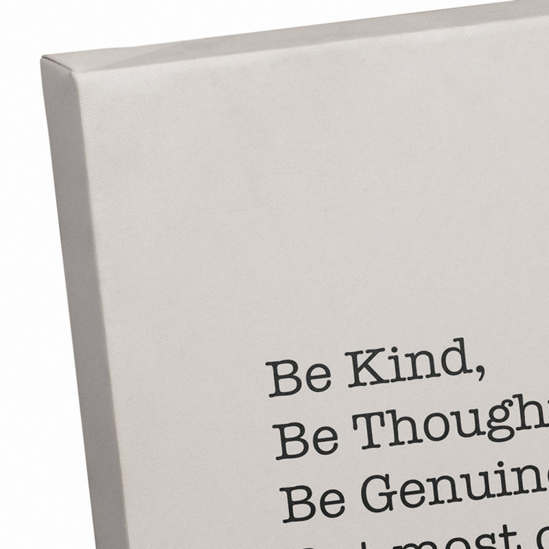 «Be Thankful Harvest Sentiment», art textuel sur toile tendue, H 12 po x l 12 po x P 1,25 po