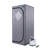 Full Size Portable Grey Steam Sauna Tent–Personal Home Spa, With Steam Generator, Remote Control, Foldable Chair, Timer And PVC Pipe Connector Easy To Install.Fast Heating, With FCC Certification