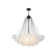 Jayla Modern 3-Light Bubble Globe Cluster Chandelier