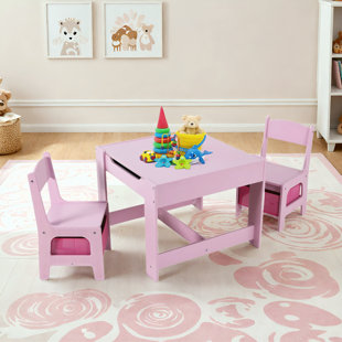 Kids Square Play/Activity Table and Chair Set