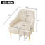 Fauteuil d'appoint Virelli Modern Chenille-1675135913