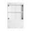 Ensemble de meuble-lavabo flottant moderne 48 po avec lavabo en résine de qualité supérieure et portes à fermeture en douceur Halo