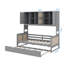 Lit de jour en bois, comprend un lit gigogne, une armoire et une tablette tout-en-un-642754193-642754192