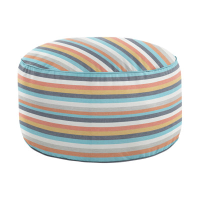 Repose-pieds d'extérieur avec coussin Harrah