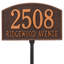 Plaque d'adresse pour pelouse sur 2 lignes Legacy-846377634-846377655