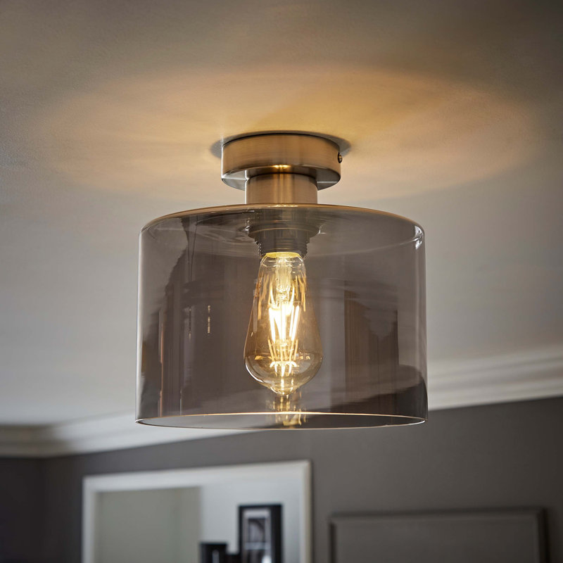 Deivy Glass Flush Mount