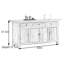 Armoire console en bois d'orme massif