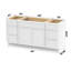 Base de meuble-lavabo simple 63 po seulement-98722034