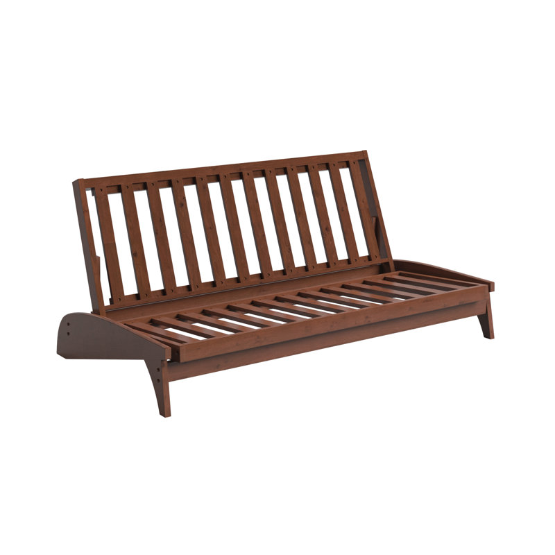 Base de futon 82 po Ebaristo, Double, Cerisier chaud