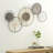 Metal Handmade Plate Black Wall Decor with Textured Pattern