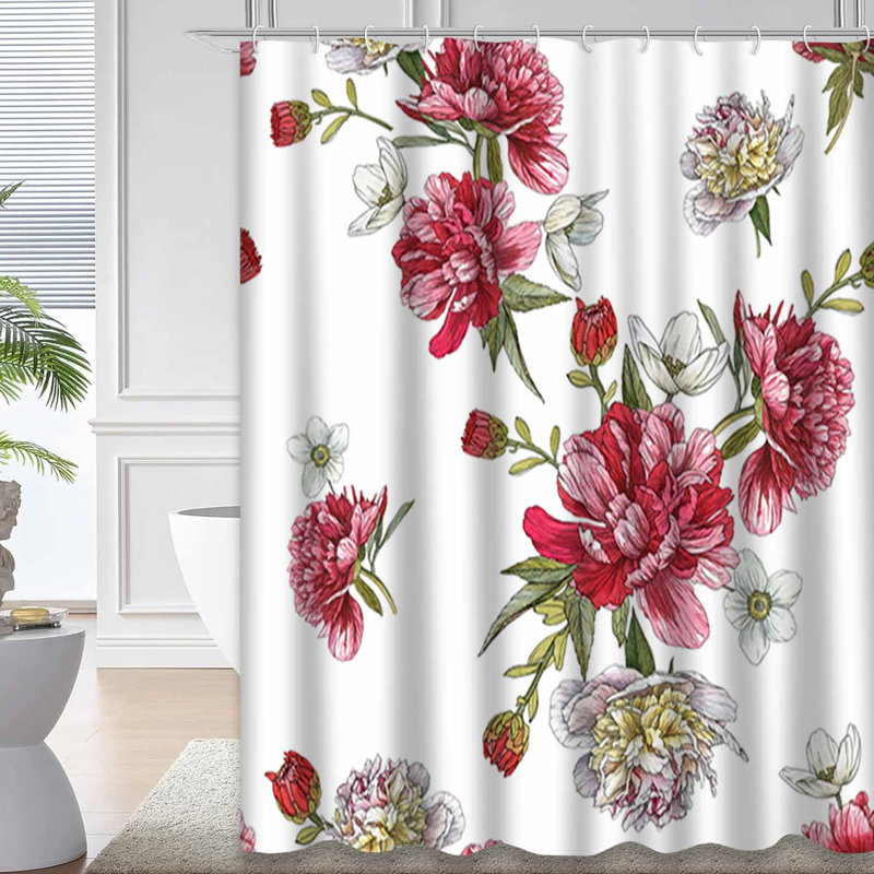 Art floral avec anémone abstraite et florale, L 72 po x l 72 po
