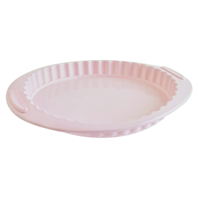 Premier Housewares Zing Silicone Pie Pan, Pink