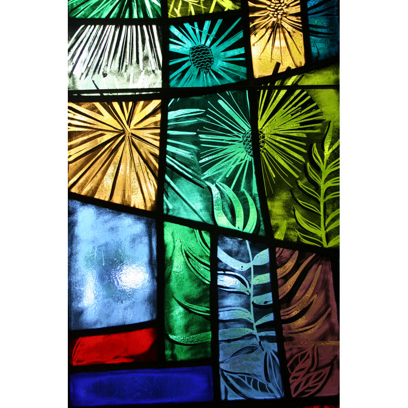 Stained Glass Windows by Gabrieleckert - Wrapped Canvas Print, 46cm H x 30cm W x 3.8cm D