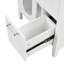 Bathroom Vanity With Smooth Ceramic Sink, Bathroom Vanity Cabinet With Drawers And Adjustable Shelf