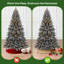 Accessoire de jupe d'arbre de Noël tissé pour Noël-118760809-118760810