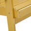 Chaise Adirondack pliante en plastique Tranquilo Depot-70080775