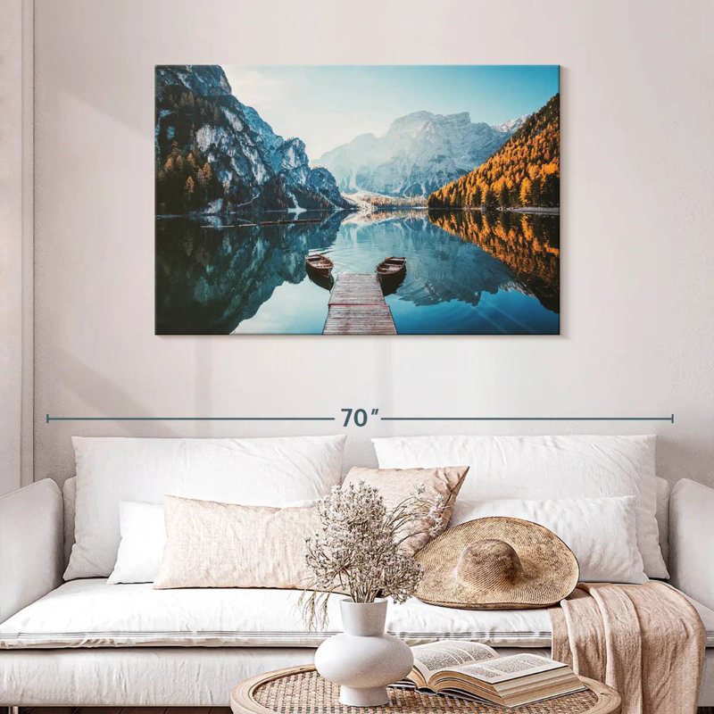 Bateaux Alvord Lake Braies, H 30 po x l 45 po