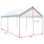 3m x 6m Metal Pop-Up Gazebo