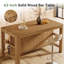 160.02 cm Solid Wood Mini Bar Cabinet-1958215133