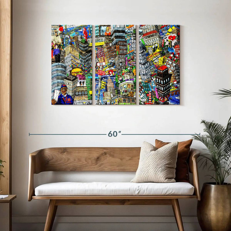 Sireci Graffiti, 28" H x 45" W
