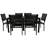 High-quality Steel Outdoor Table and Chair Set, Suitable for Patio, Balcony, Backyard-209087773