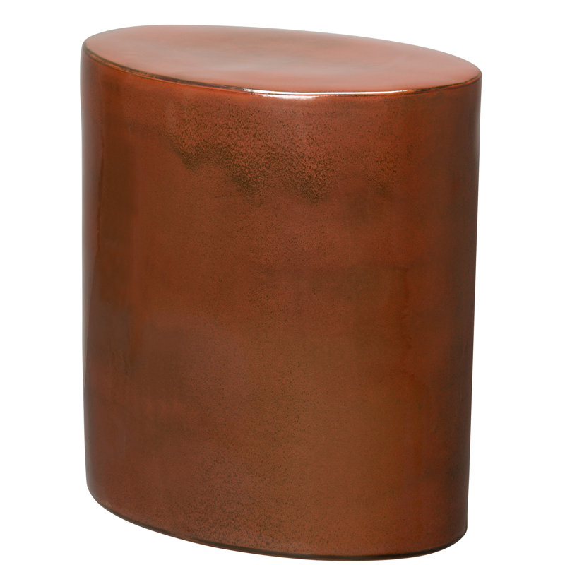 Tabouret de jardin Diezel, Brun