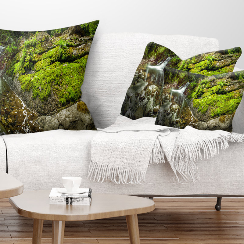 Coussin lombaire paysage