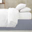 Jupe de lit en coton à rayures indigo / blanc Walker-109715535-109715533