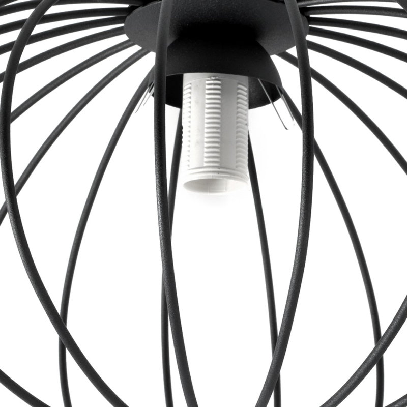 Kronos 1 - Light Black Geometric Pendant