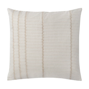 Housse de coussin carré en coton Paloma