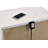 Metal And Wood Nightstand With 2 Drawers-1530814927