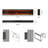 Wall Mounted/Recessed-In Electric Fireplace With Smart WIFI-643953032