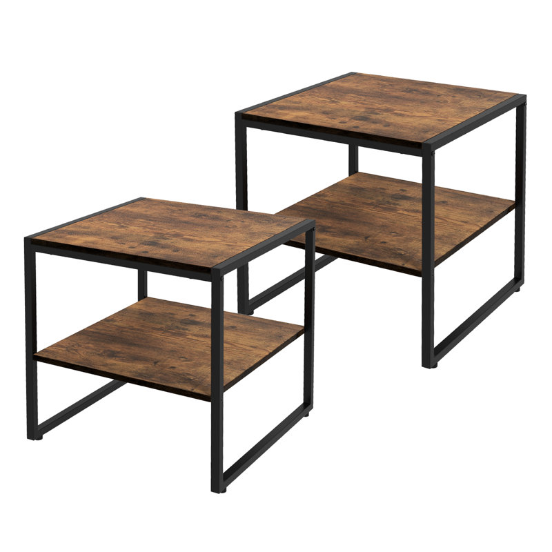 Kornokipos 20'' W Metal Nightstand