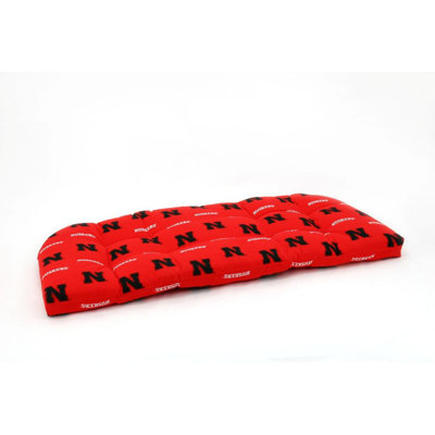 Coussin de canapé intérieur/extérieur nebraska NCAA